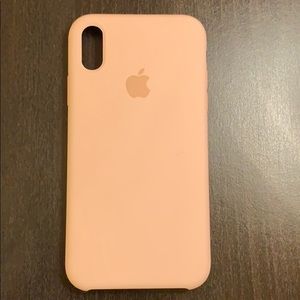 iPhone XR Silicone Case- Pink Sand